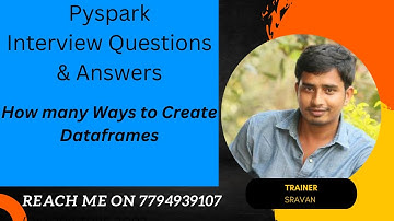 3.Diff ways to Create DataFrames in AzureDatabricks | #pyspark #azuredatabricks #azuredataengineer