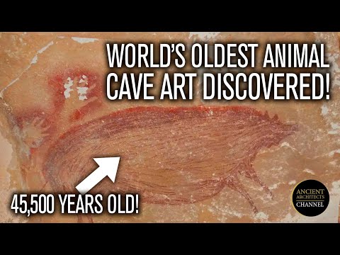 BREAKING NEWS: World&rsquo;s Oldest Animal Cave Art Discovered in Sulawesi, Indonesia: 45,500 Years Old!