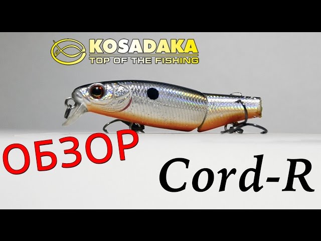 Обзор Kosadaka Cord-R XS. Hard lure Kosadaka Cord-R XS revie