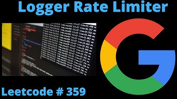 LOGGER RATE LIMITER | LEETCODE # 359 | PYTHON SOLUTION