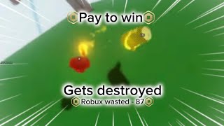 Pay to win💰 gets destroyed