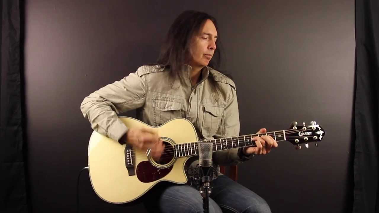 TC035 Orchestra Acoustic Guitar By Crafter with Damon Johnson