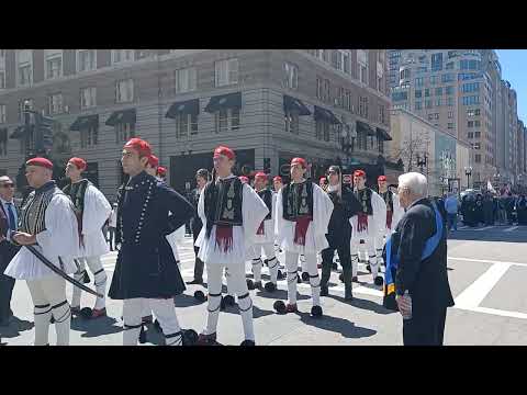 annual Greek parade in Boston