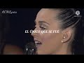 Katy Perry • The One That Got Away - Thinking Of You, LIVE (letra en español)