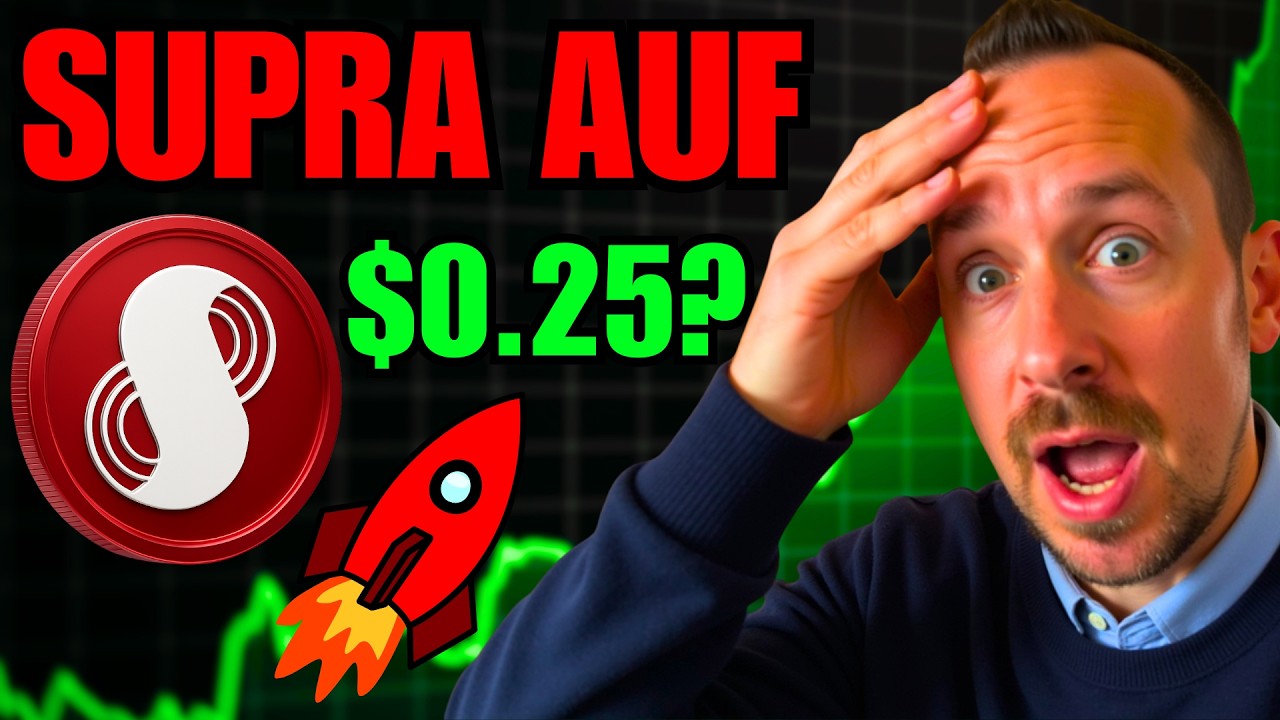 SUPRA Preisprognose: Halter sitzen auf einer GOLDMINE! 🪙