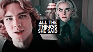 sabrina&michael | all the things she said. Resimi