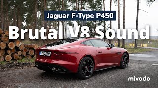 Jaguar F-Type P450 (2023) Sound & Drive - Brutal V8 Sound Despite OPF!