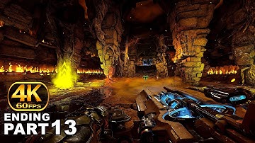DOOM 2016 Gameplay Walkthrough Part 13 Ending - PC 4K 60FPS No Commentary