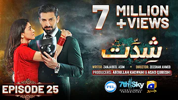 Shiddat Episode 25 [Eng Sub] Muneeb Butt - Anmol Baloch - Digitally Presented by PEL - 29th Apr 2024