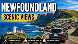 Newfoundland Scenic Views in 8K UHD 🇨🇦 | Breathtaking Coastal Landscapes | Relaxing Nature.