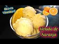 Como hacer Helado de Naranja en Casa /Rico, Fácil y Muy Nutritivo