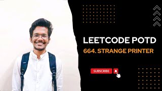 664  Strange Printer Leetcode Profile