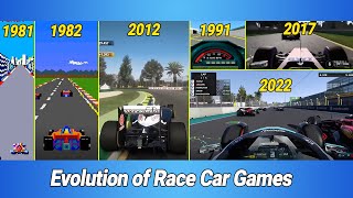 The Evolution of Race Car Games 1981  2022