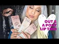 Morphe Out & A Pout Lip Trios  | TRY ON & SWATCHES