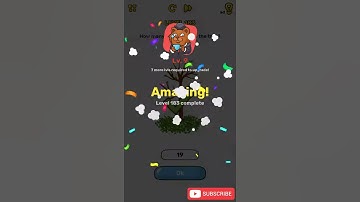 Brain Blow Level 183 How many leaves are on the tree Walkthrough