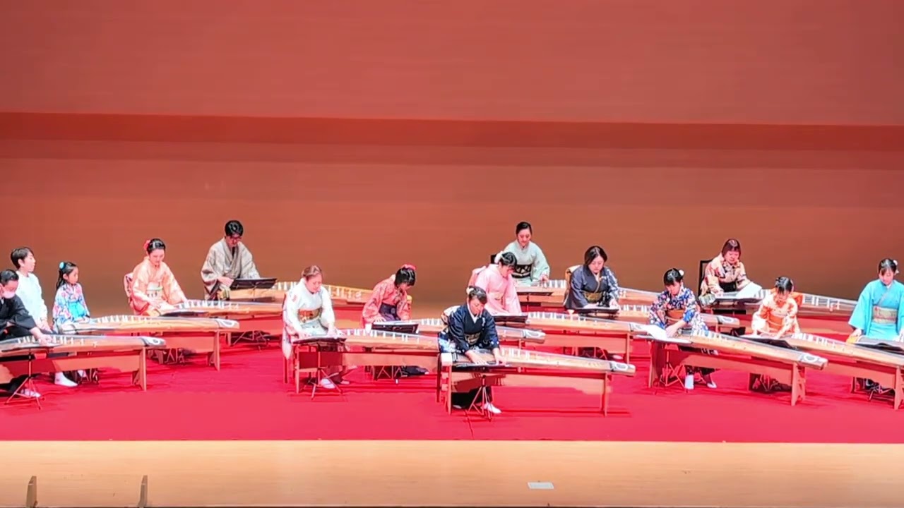 沖縄の曲メドレー 童神&島唄 箏(箏/琴/Koto /十七絃/jyuusitigen