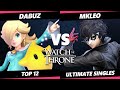 Wtt 2023  dabuz rosalina min min vs mkleo joker smash ultimate  ssbu