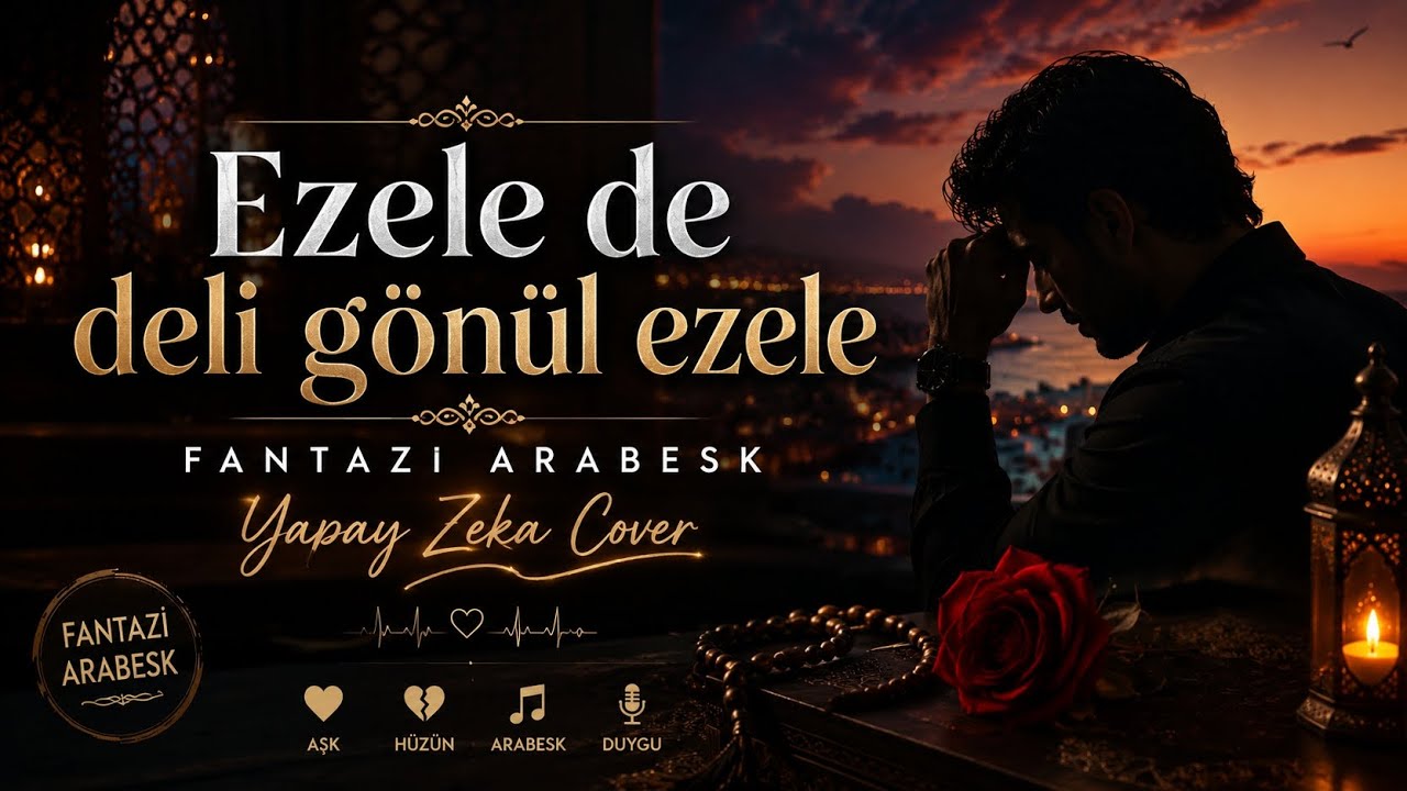 Ezele De Deli Gönül Ezele | Fantazi Arabesk Yapay Zeka Cover - YouTube