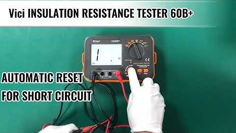 Vicimeter VC60B+ Insulation Meter (Megga Tester)