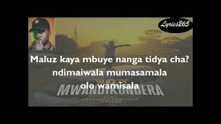 Suffix Ft Ndirande Anglican Voices-Mwandikondera Lyric Video,