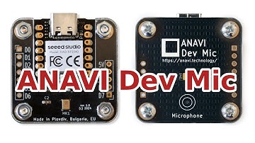 ANAVI Dev Mic - An Open Source Hardware Computer Microphone for Makers with Raspberry Pi RP2040