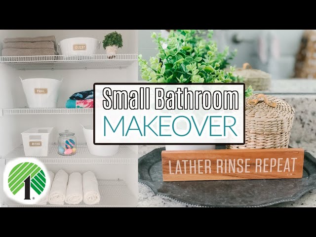 How to Organize a Small Bathroom on a Budget - Frugal Mom Eh!