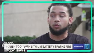 Charging power tool sparks house fire in Pasco County