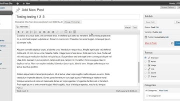 WordPress site configuration - WordPress Tutorial Video 9 of 62