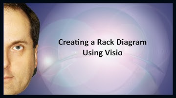 Creating a Rack Diagram Using Visio