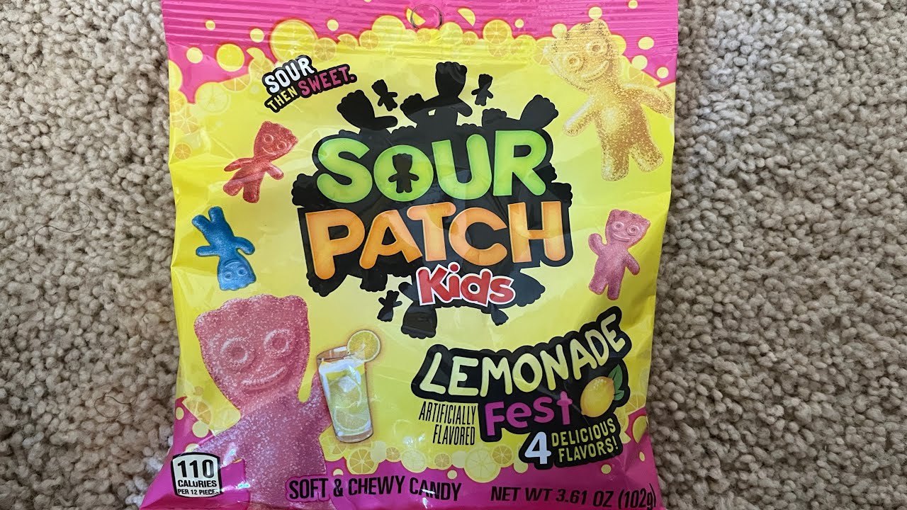 SOUR PATCH KIDS Lemonade Fest Soft & Chewy Candy