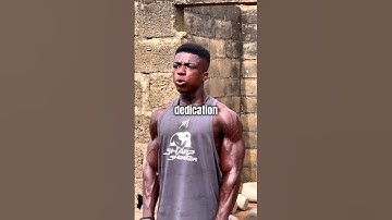 Jacked African Bodybuilder
