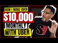 Over $10,000 A Month Uber Driver Income (UPDATED)