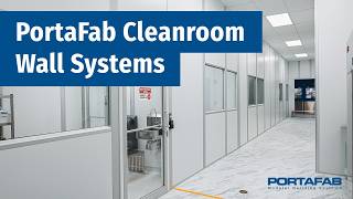 Cleanroom Wall Systems from PortaFab | Modular Clean Room Manufacturer | Cleanroom Construction