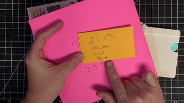 First Impressions: Mini Envelope Punch Board