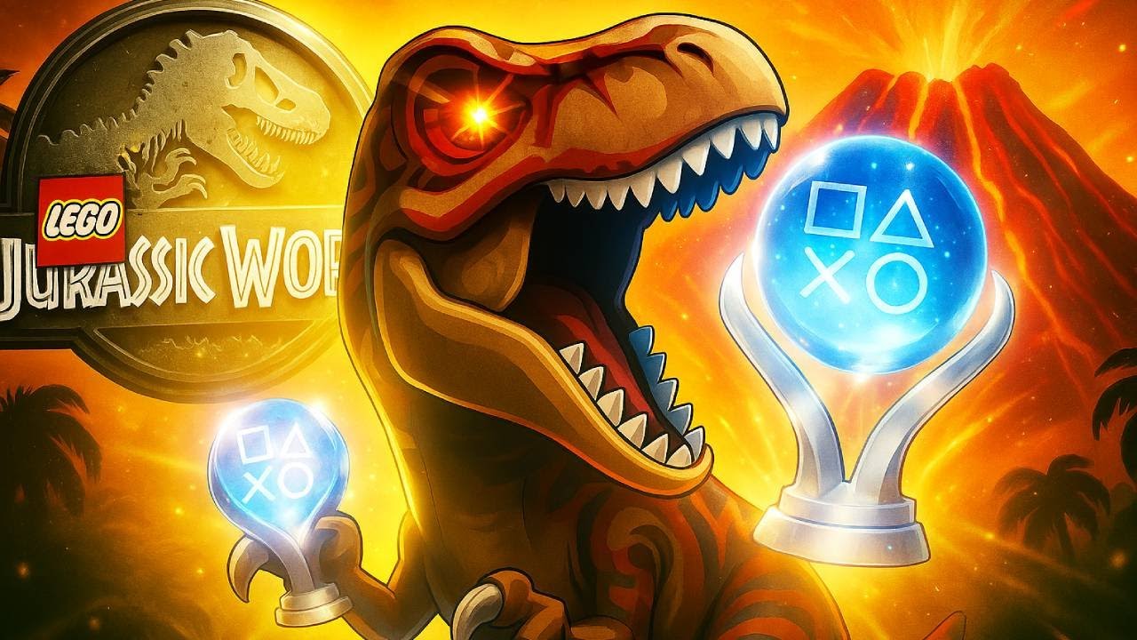 Eu PLATINEI LEGO Jurassic World e foi PIOR do eu pensava...
