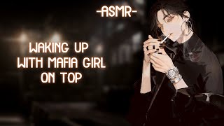 [ASMR] [ROLEPLAY] waking up with mafia girl (binaural/F4A)