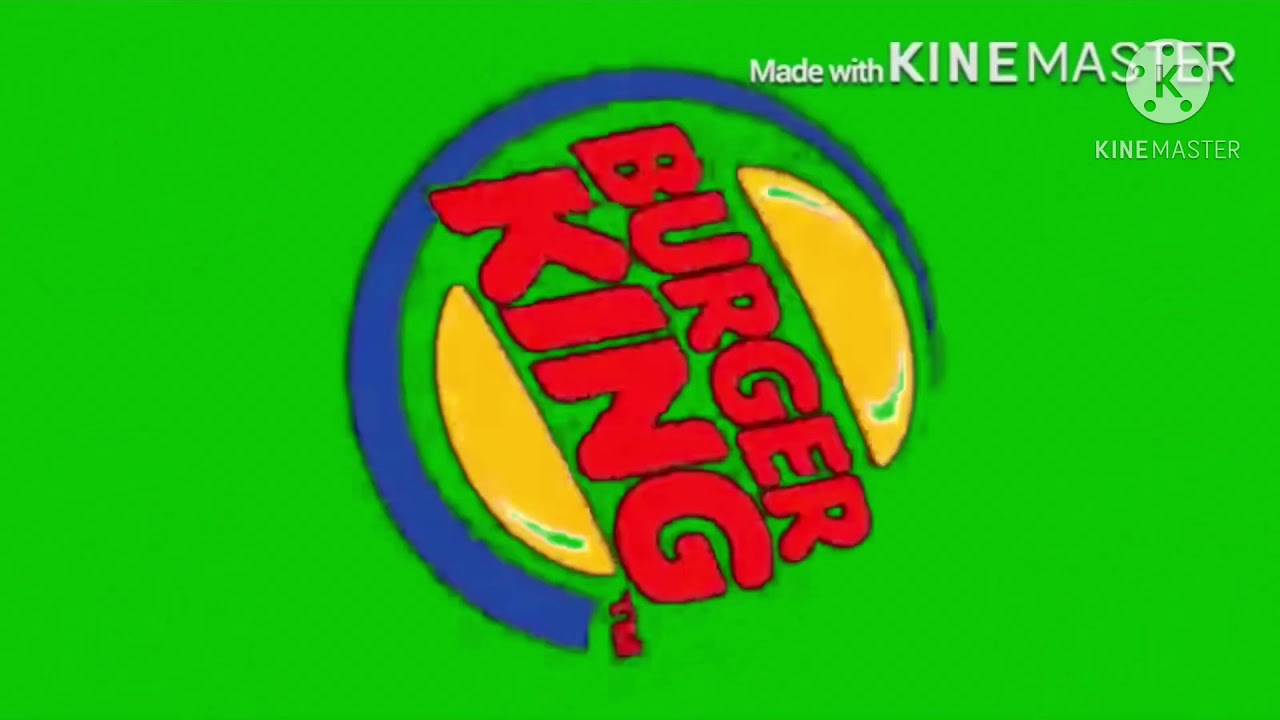 Burger King Logo on Greenscreen (FREE TO USE)
