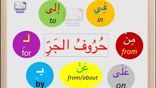 prepositions in Arabic- حروف الجر