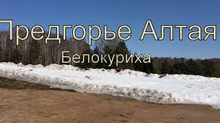 Предгорье Алтая, поездка в Белокуриху. Foothills of Altai, a trip to Belokurikha.