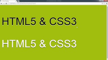 CSS 글자(text)에 그림자(shadow) 적용하기-2