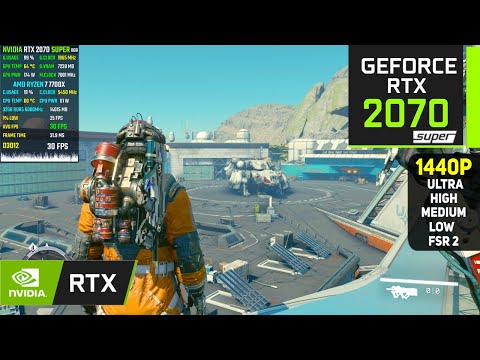 Starfield on RTX 2070 SUPER 8GB - Best settings for 1440p!!!