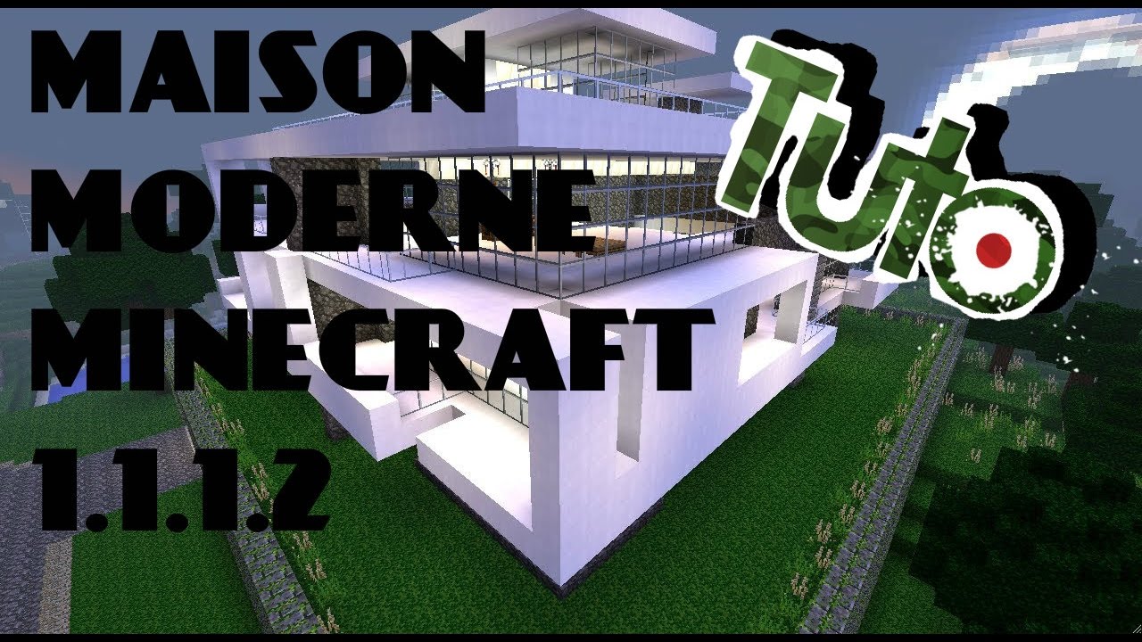 Minecraft Maison Moderne Tuto Defroi | Ventana Blog