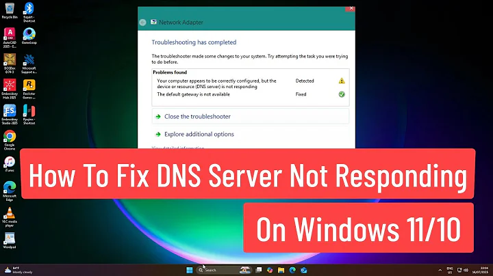 How To Fix DNS Server Not Responding On Windows 11/10