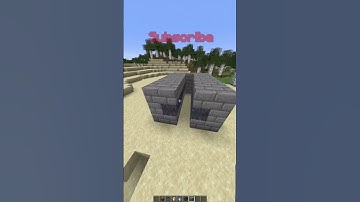 This Is A Good Way To Build A Cobblestone Generator In Minecraft #shorts #tutorial #minecraft