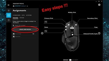 How to set up Autoclick with an Autoclick MACRO on a Logitech Mouse (g502, g203 ...)  😱!!!