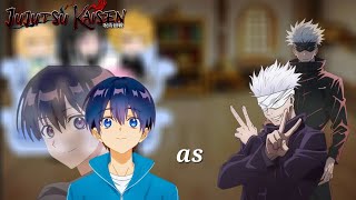 🇬🇧🇺🇸🇧🇷🇷🇺 JJK || Shikimori's not just a cutie react to Izumi as Satoru Gojo || gacha react