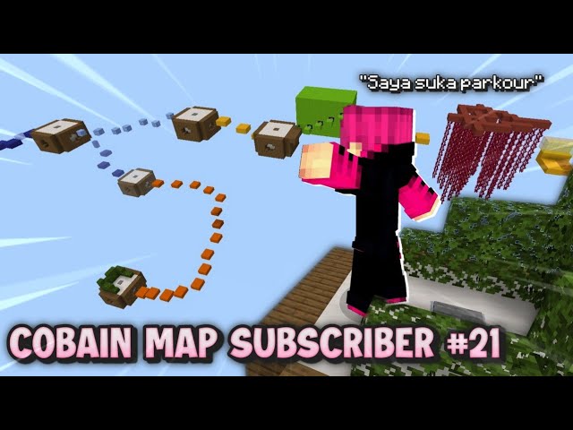 Saya Sudah Pro Parkour Geysss 🥵 - Cobain Map Subscriber #21 class=