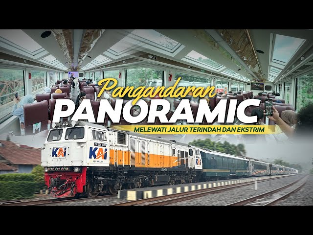 KERETA MEWAH DI JALUR EKSTRIM TERINDAH‼️ Trip KA Pangandaran Panoramic Jakarta - Banjar #1 class=