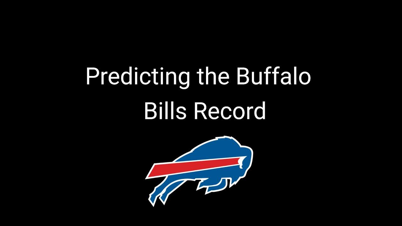 Predicting the Buffalo Bills Record (20212022) YouTube