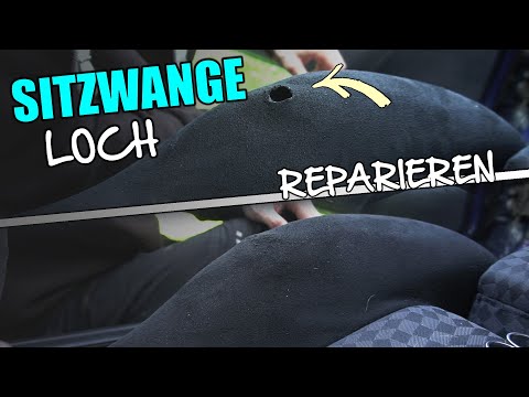 DIY| Sitzwange Loch Reparieren | Low Budget